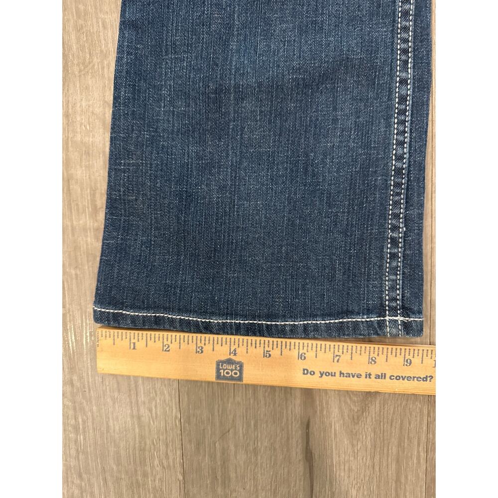 Harley Davidson Blue Bootcut Jeans Women's Size 8 - Picture 8 of 12